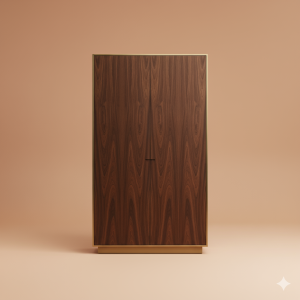 Modern 2-Door Wardrobe.