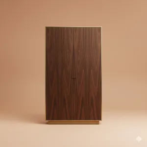 Modern 2-Door Wardrobe.